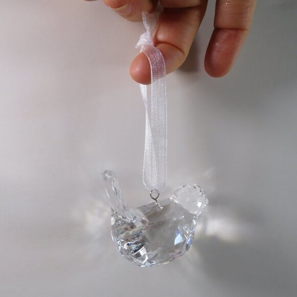 (11) Hanging Acrylic Birds 1.5" tall & wide Christmas or everyday - Picture 3 of 7